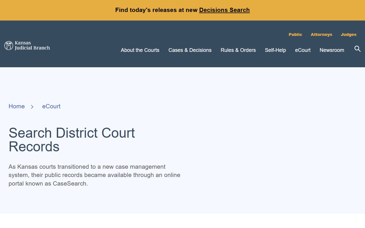 Grant County court records Kansas district court records resource
