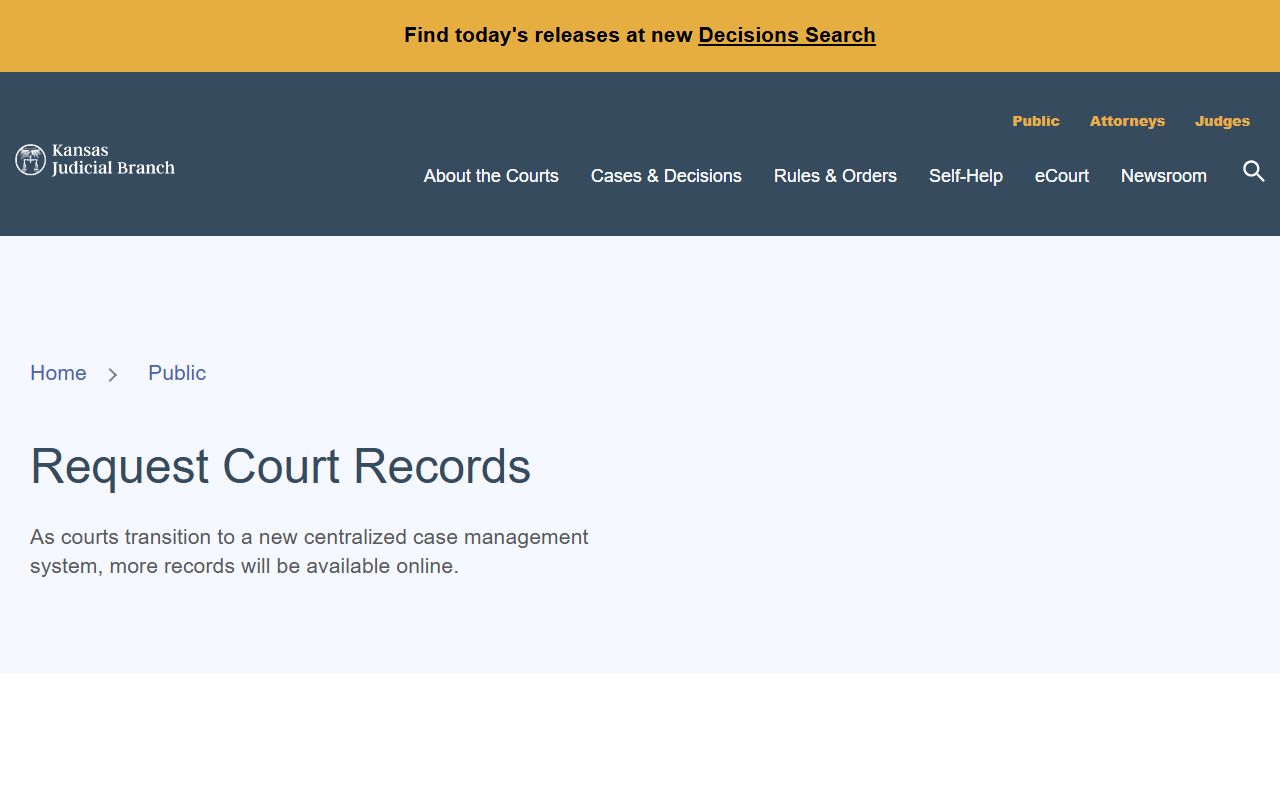 Grant County court records Kansas request court records information
