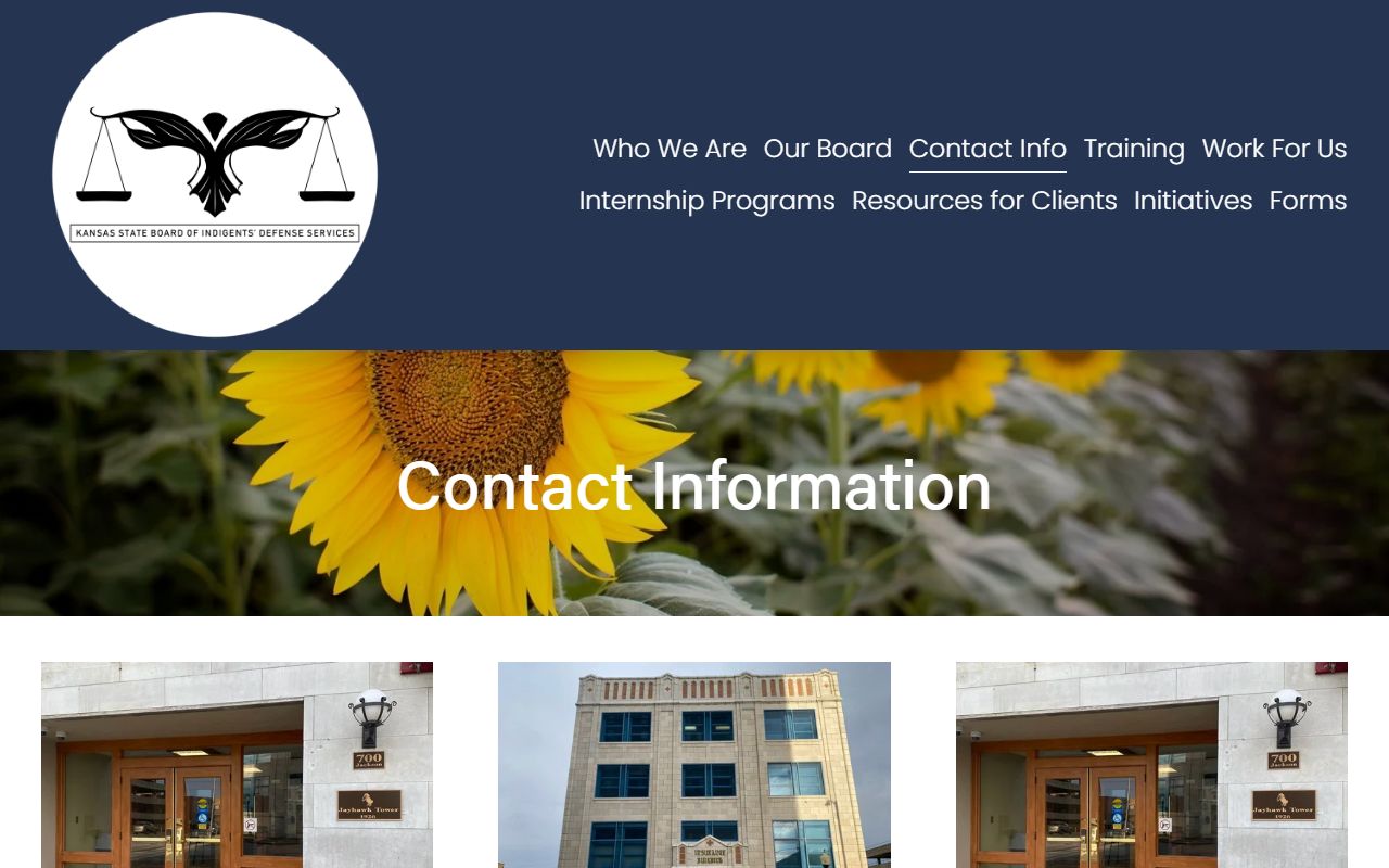 Grant County criminal court records Kansas BIDS contact information