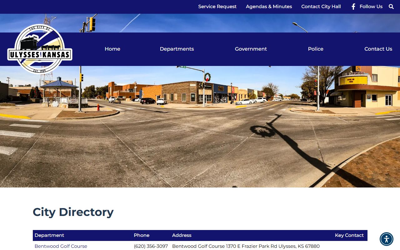 Grant County court records City of Ulysses directory