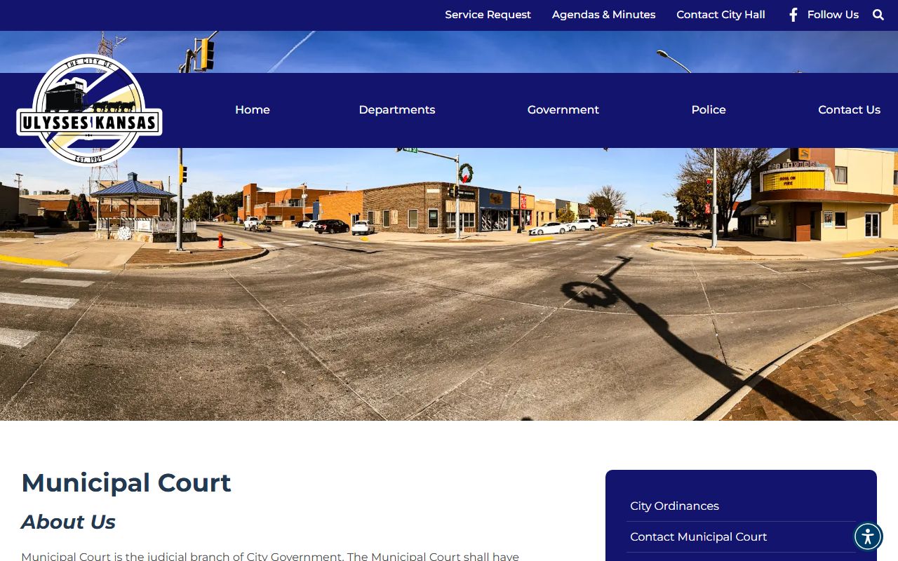Grant County court records Ulysses Municipal Court